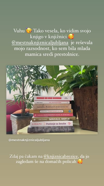 Bralec deli vtise o knjigi