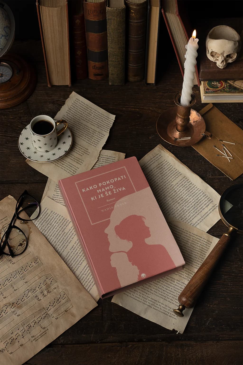 Knjiga Kako pokopati mamo, ki je še živa - zimska atmosfera